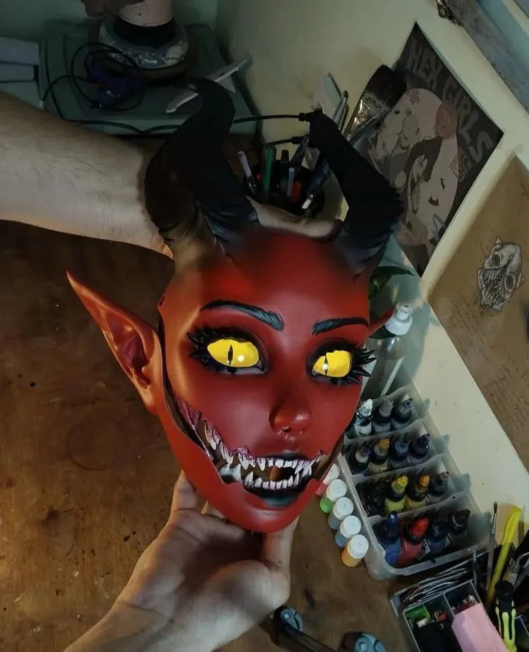 Babydoll-Maske – Dark-Aesthetic Accessoire für Rollenspiel & Cosplay Mivoza Deutschland