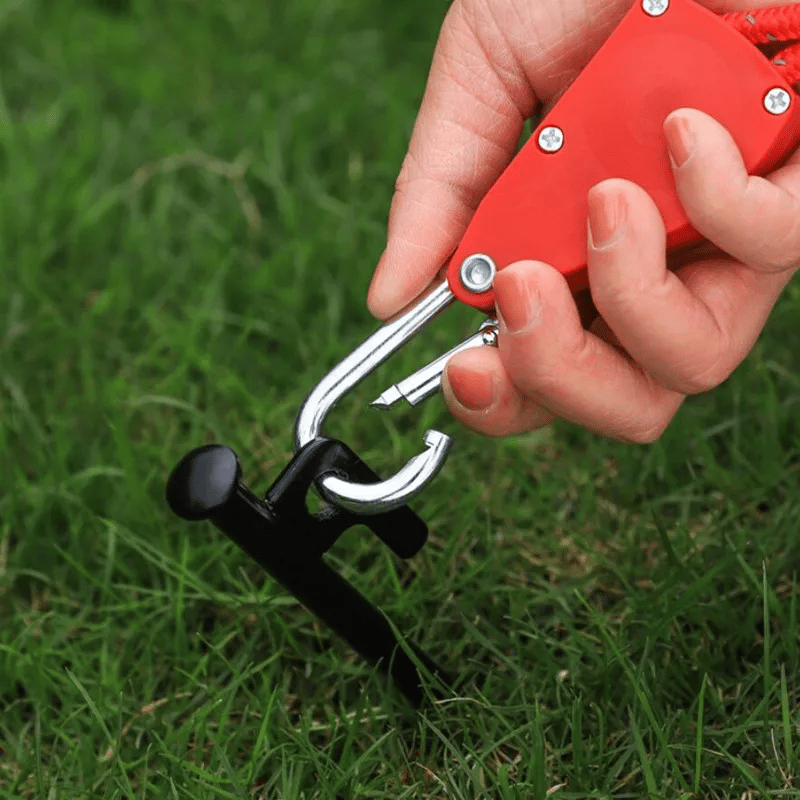 1+1 GRATIS | Winddichtes Outdoor-Seil – 5 m Reflektierendes Nylon mit Karabiner Mivoza Deutschland