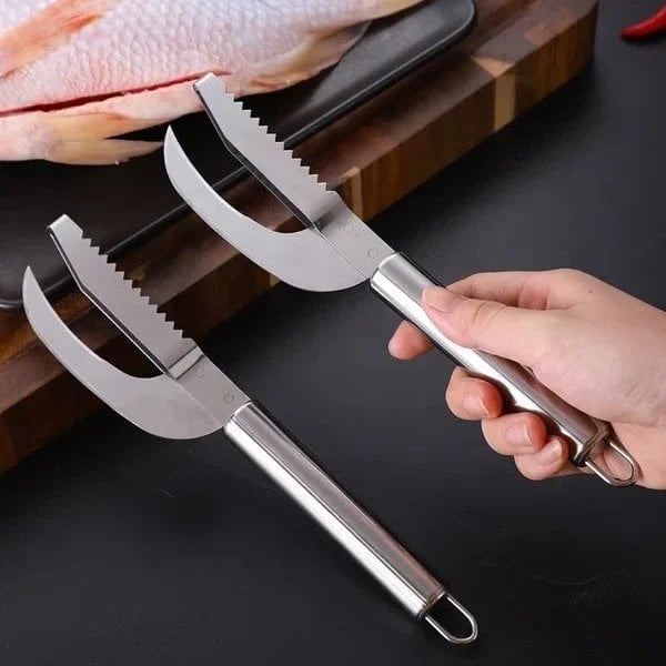 3-in-1 Fischentschupper – Schnelles & Einfaches Entfernen mit Edelstahlklinge Mivoza Deutschland