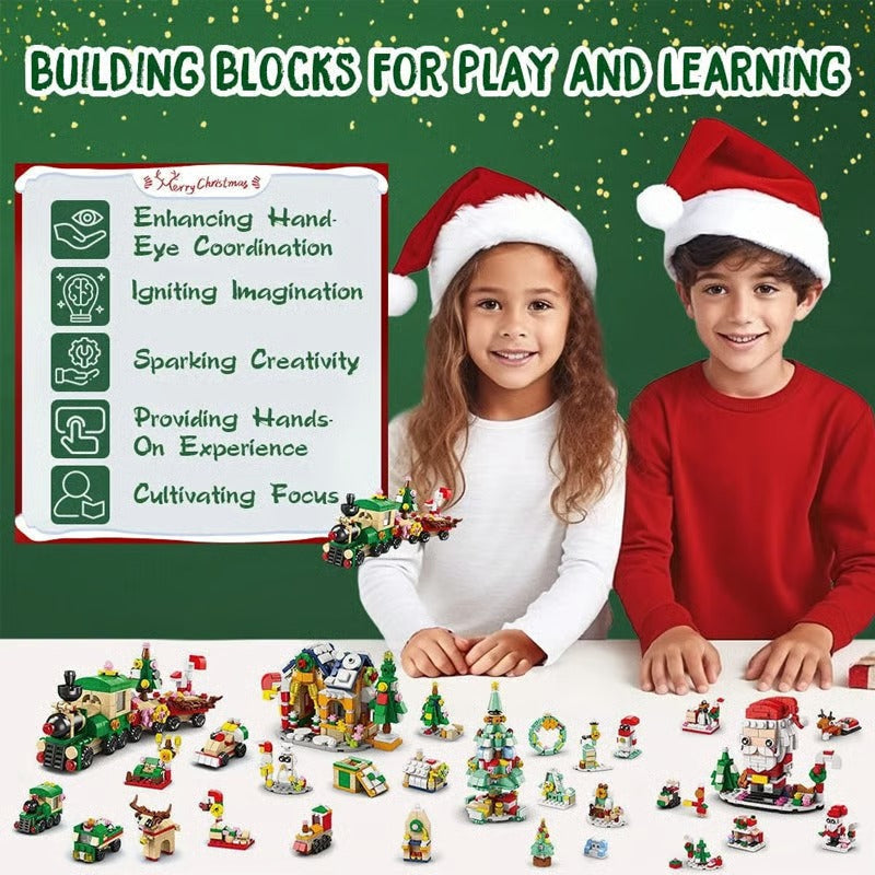 Bausteinset Adventskalender — 24 Tage voller Bau- & Spielvergnügen