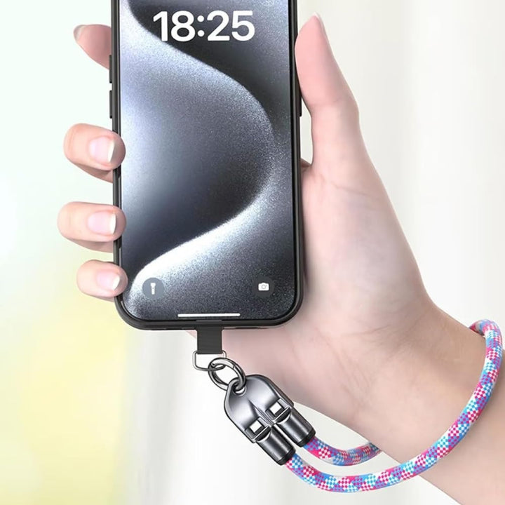 USB-C Schnelllade-Handykordel — Lanyard & Ladekabel in einem