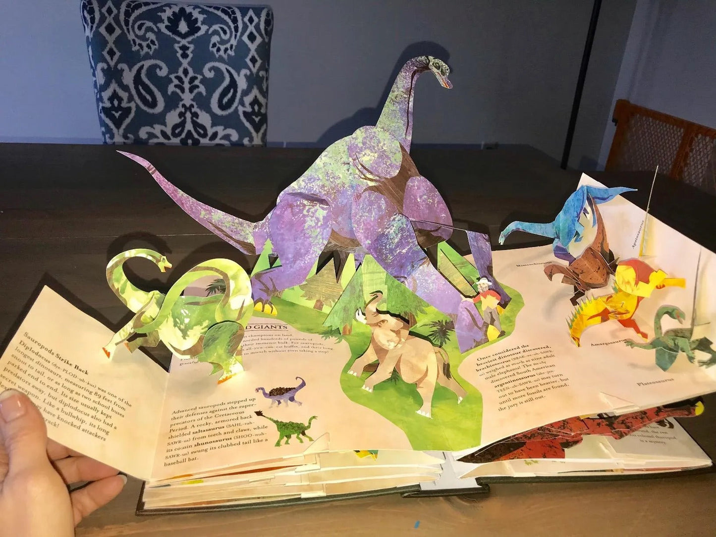 3D-Pop-up-Buch Dinosaurier – Episches Abenteuer in prähistorische Zeiten Mivoza Deutschland