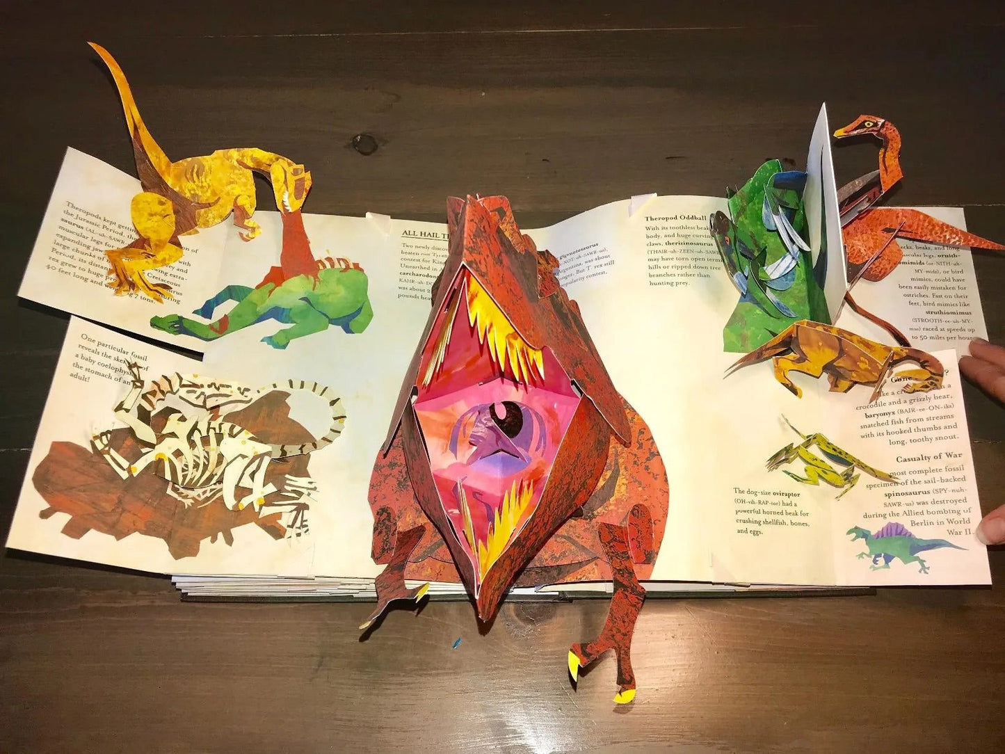 3D-Pop-up-Buch Dinosaurier – Episches Abenteuer in prähistorische Zeiten Mivoza Deutschland