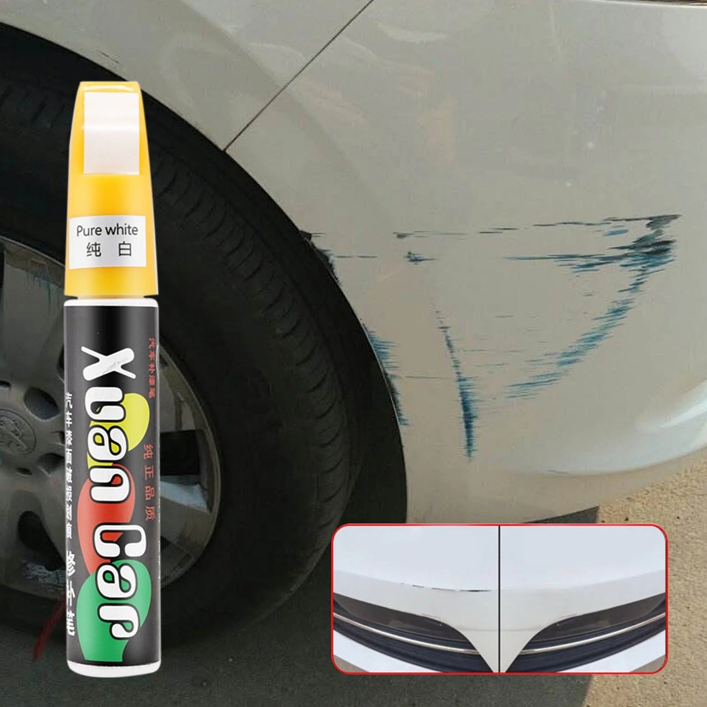 Auto-Lackstift gegen Kratzer – Entfernt leichte Kratzer & Swirls mühelos Mivoza Deutschland