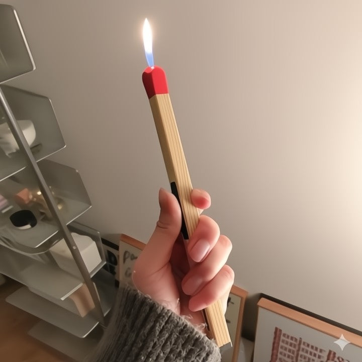 Nachfüllbares windfestes Feuerzeug im klassischen Design