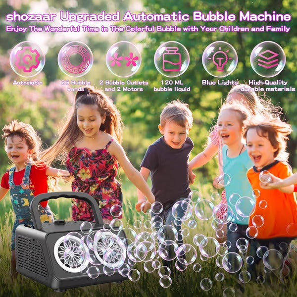 Profi Bubble Maker – Für Events, Partys & Shows mit 10.000 Blasen/Min. Mivoza Deutschland