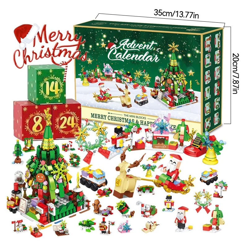 Bausteinset Adventskalender — 24 Tage voller Bau- & Spielvergnügen