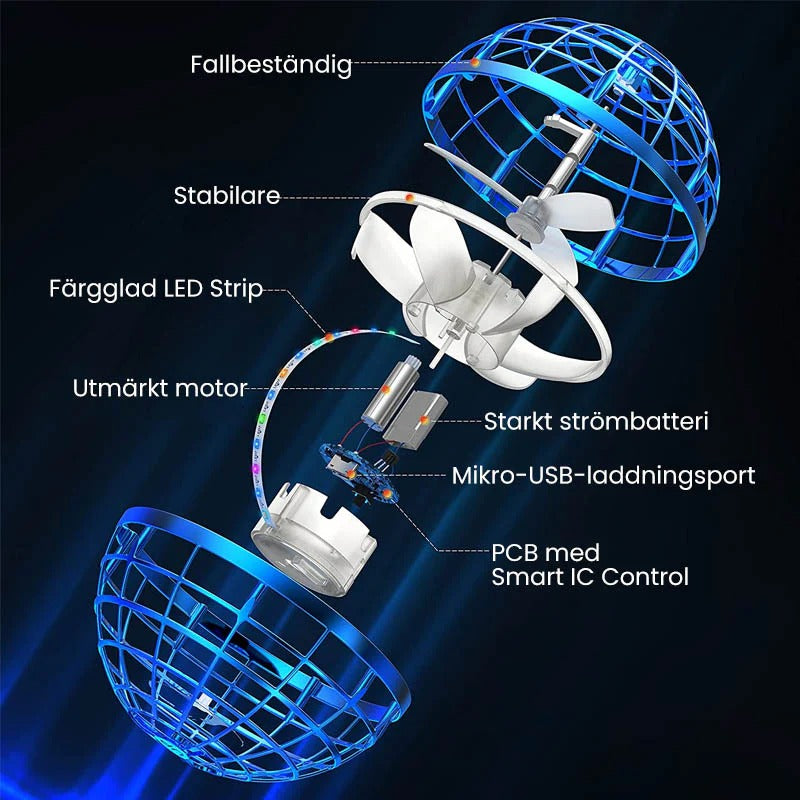 UFO Schwebe-Ball — Das coolste aerodynamische Spielzeug des Jahres