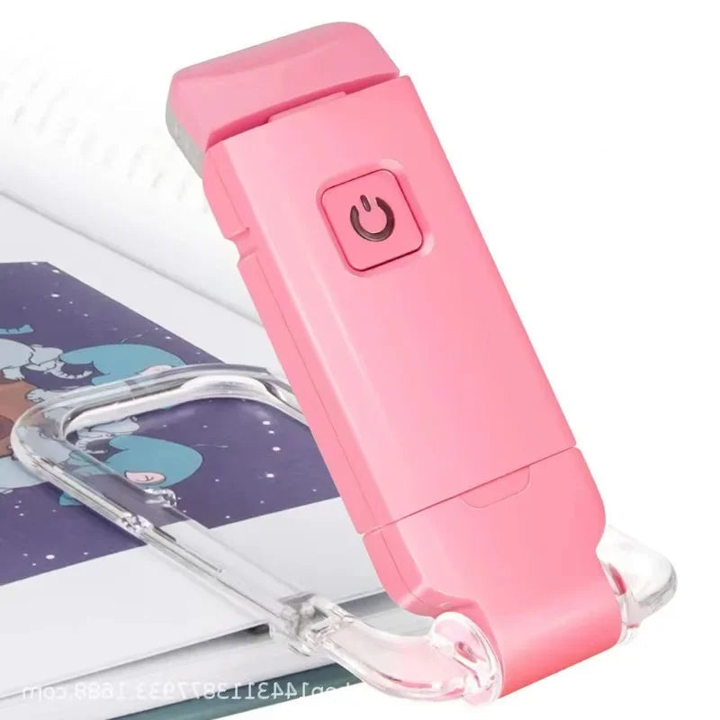 Wiederaufladbare LED-Leseleuchte mit Clip – Sanftes Licht zum Lesen Mivoza Deutschland