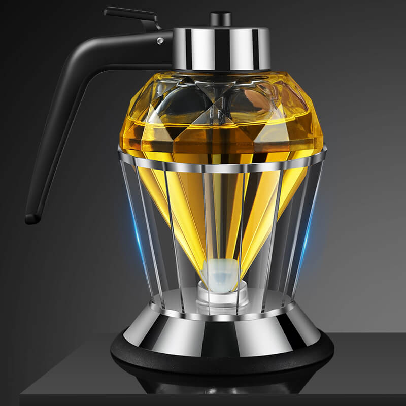 Eleganter ÖL- & Sirupspender aus Glas – Für sauberes Ausgießen mit Stil Mivoza Deutschland