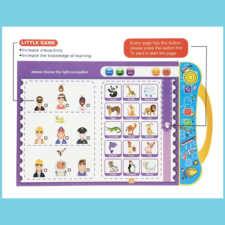 Sprechendes Lernbuch für Kinder – Lernen mit Spaß & Ton Mivoza Deutschland
