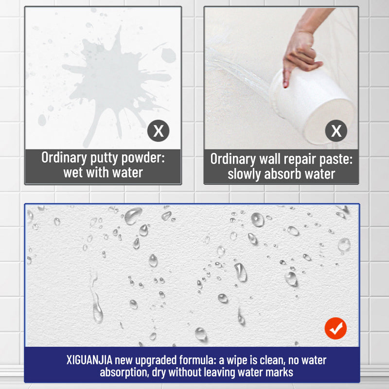Wasserfeste Wandreparaturpaste mit Schimmelschutz