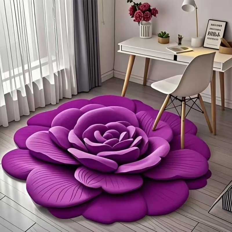 Elegante Blumenbodenmatte – Wählen Sie zwischen weichem Plüsch oder schnell trocknender Diatomit-Oberfläche Mivoza Deutschland