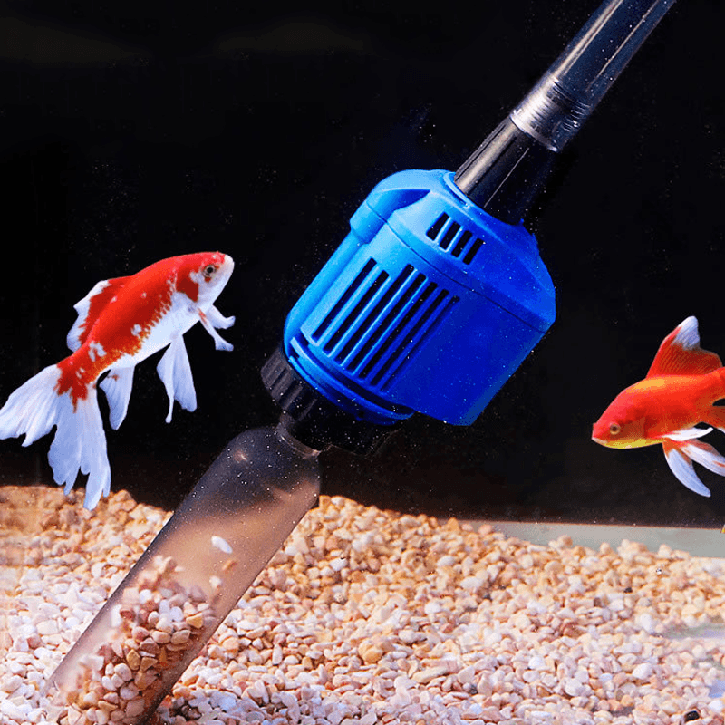 Aquarium Staubsauger elektrisch — Entfernt Schmutz & Futterreste gründlich