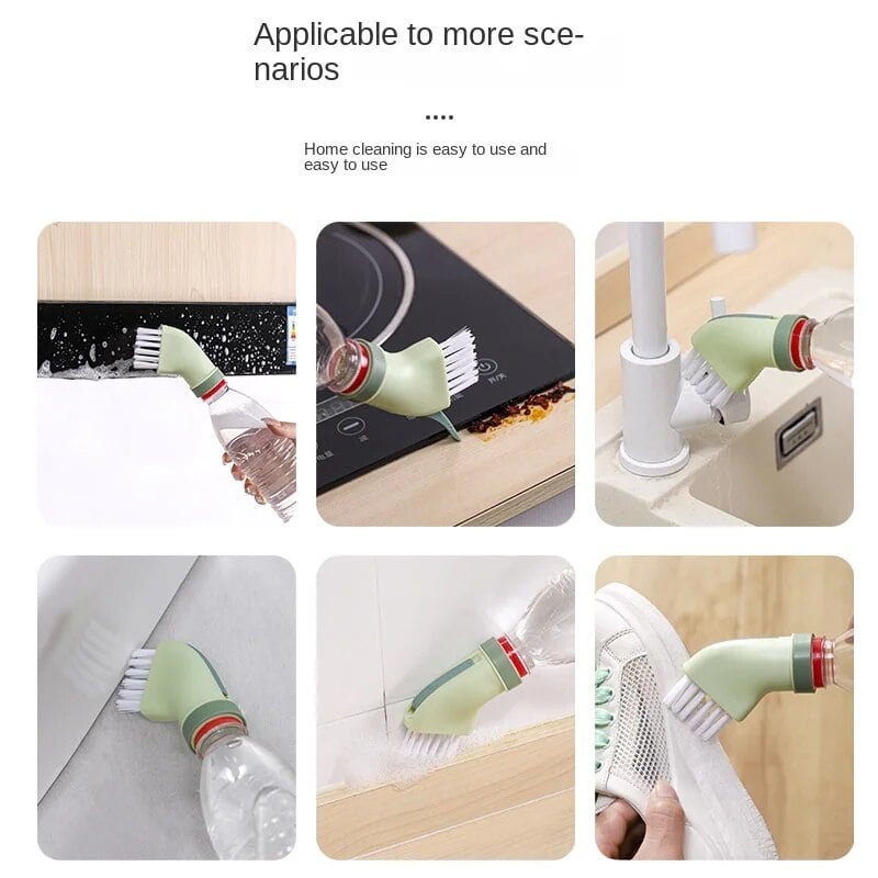 💥49% off💥Multi-use Cleaning Brush Can Be Connected To Mineral Water Bottle Mivoza Deutschland