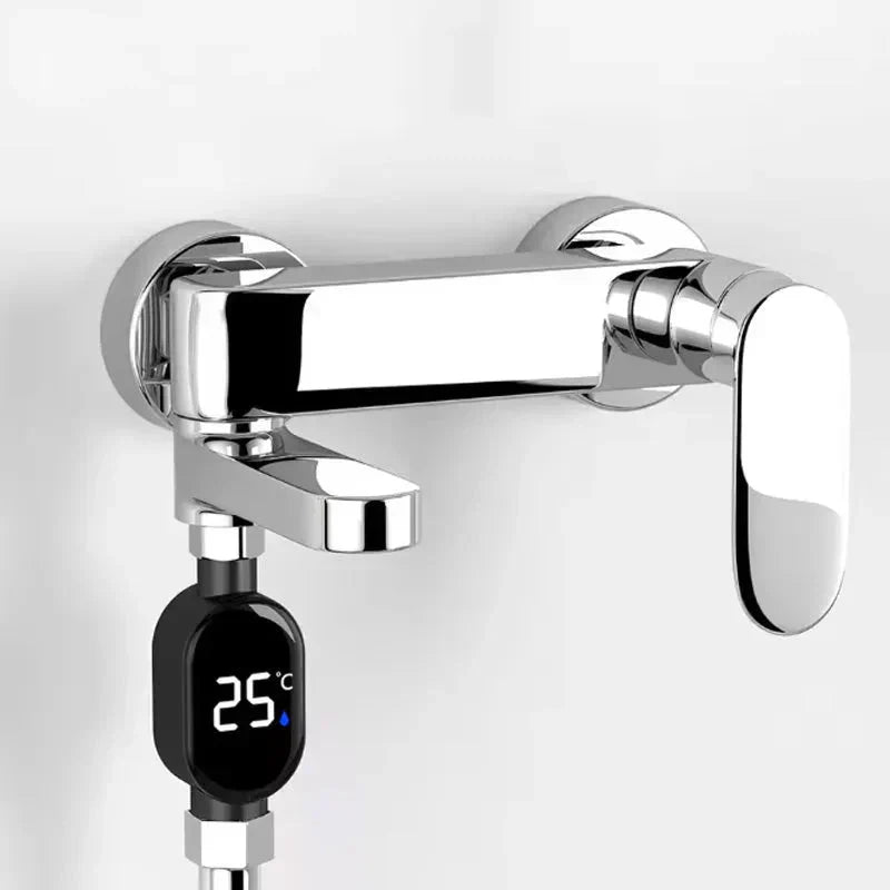 Digitales Duschthermometer — Perfekte Wassertemperatur den ganzen Winter über