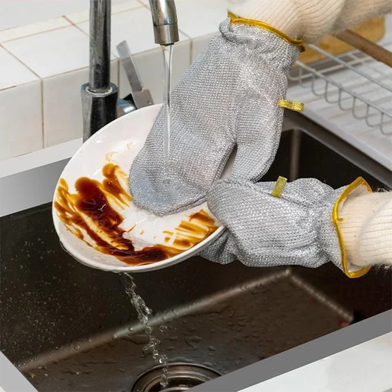 Praktischer Abwaschhandschuh (1 Paar) Mivoza Deutschland