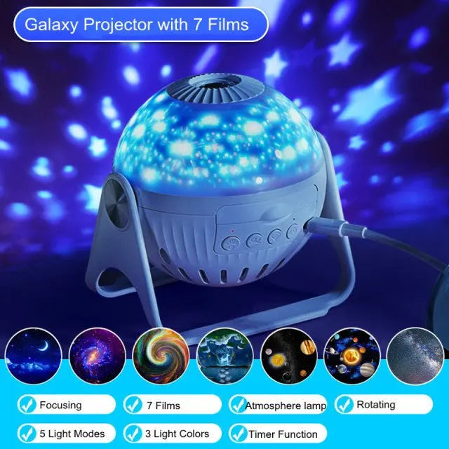 50% Rabatt | Planetarium Projector™️ 7 In 1 Stern Galaxie Projektor - Lozenza