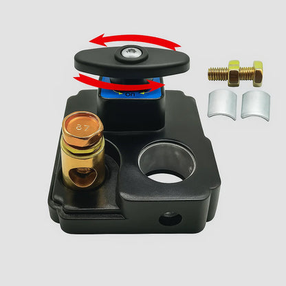 Batterie-Trennschalter 12V/24V – Schutz vor Entladung mit nur einer Drehung