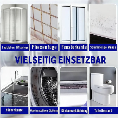 Schnell wirkendes Schimmel- und Fleckenentferner-Gel mit Bürste