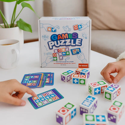 Logik-Puzzlespiel für Familie & Erwachsene – Fördert Denken & Konzentration