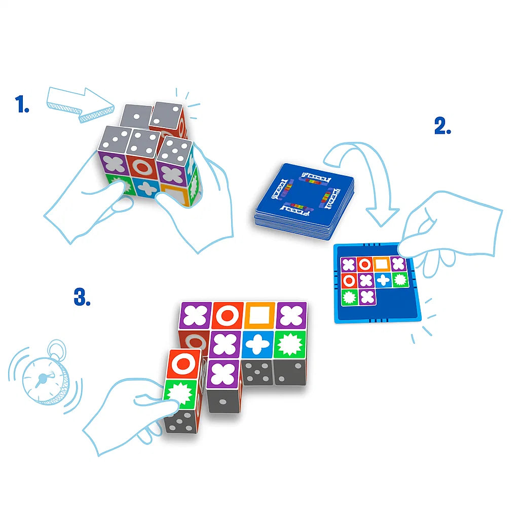 Logik-Puzzlespiel für Familie & Erwachsene – Fördert Denken & Konzentration