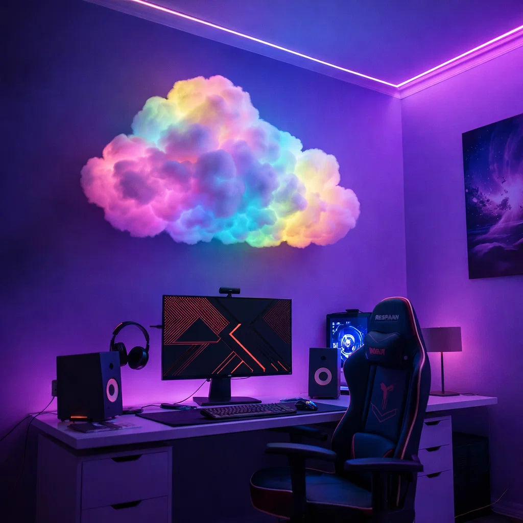 LED Wolken-Wandleuchte