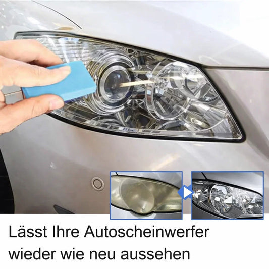 Scheinwerfer-Restaurationsspray – Lösung bei matten, vergilbten oder trüben Autoscheinwerfern
