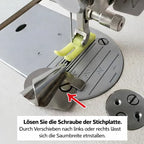 1+1 Gratis | Nähfuß für Rollsäume