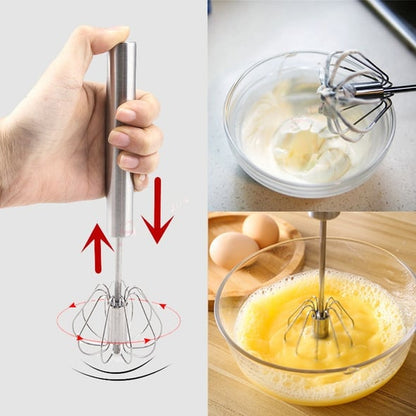 1+1 Gratis | Edelstahl Schneebesen – Halbautomatisch mit 360° Rotation Mivoza Deutschland