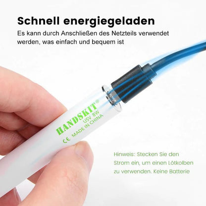 USB-Elektrischer Lötkolben – Tragbares Set mit Temperaturregelung Mivoza Deutschland