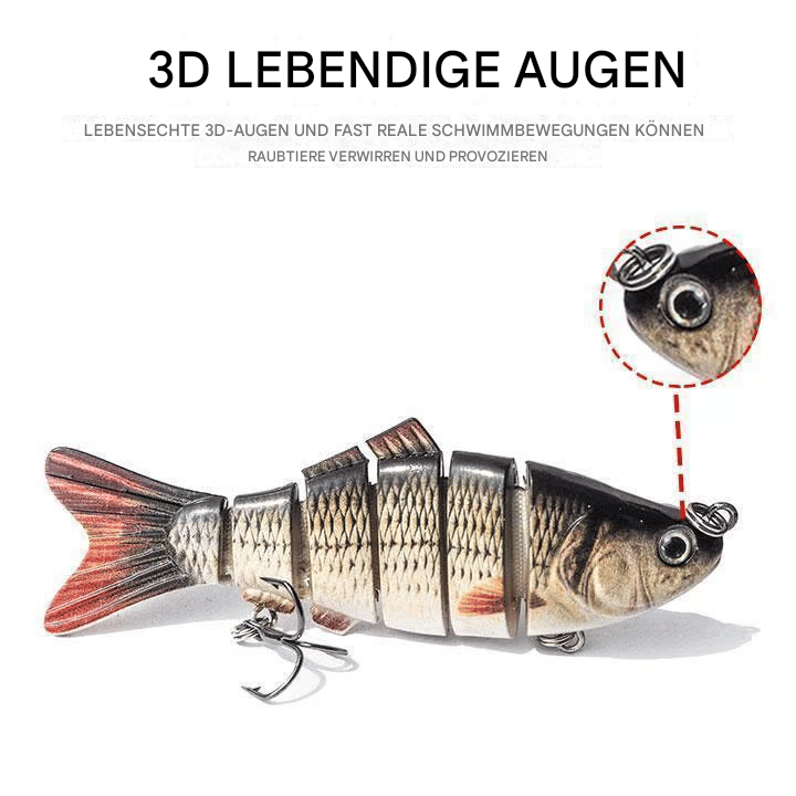 Bionischer Schwimmköder - Für alle Angelgewässer geeignet Zorenza