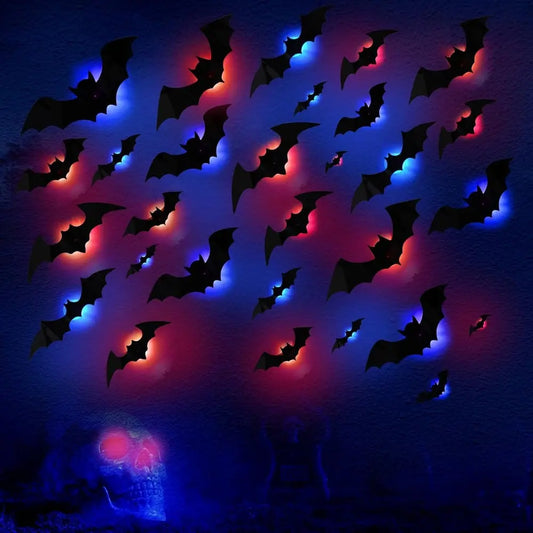 LED-Fledermaus-Dekoration — schaurig-schöne Halloween-Atmosphäre Mivoza Deutschland