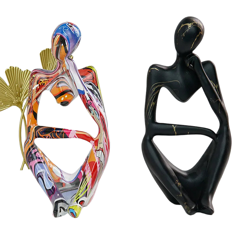 Abstrakte Denker Skulptur