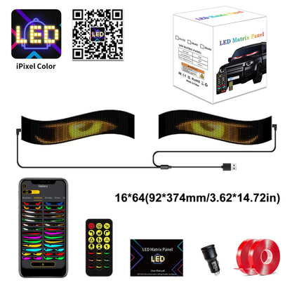 😈 Halloween Spooktacular Deal Alert! 🎃 Devil Eyes LED Sign: App - Controlled, Animated for Car/Truck Windshields Mivoza Deutschland