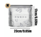 Wiederverwendbare Aufbewahrungsbeutel aus Aluminiumfolie mit Luftdichtem Verschluss - 20 Stück