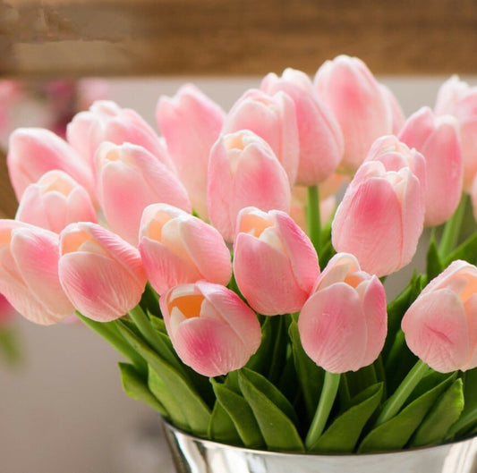 10er-Set Künstliche Tulpen aus Latex – Stilvolle und langlebige Dekoblüten Mivoza Deutschland