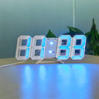 3D LED Wanduhr