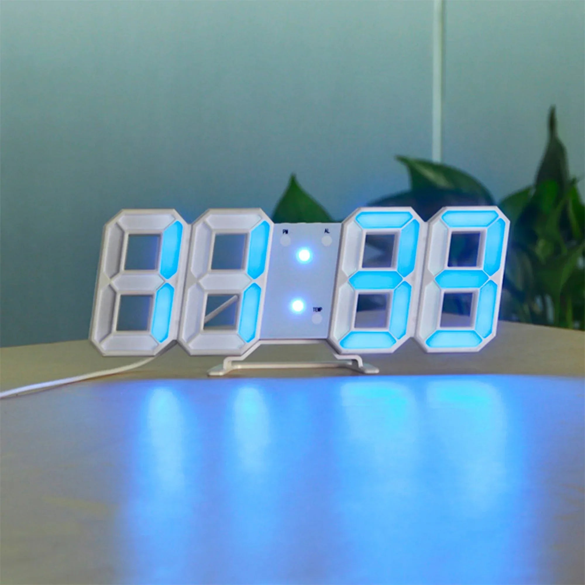 3D LED Wanduhr