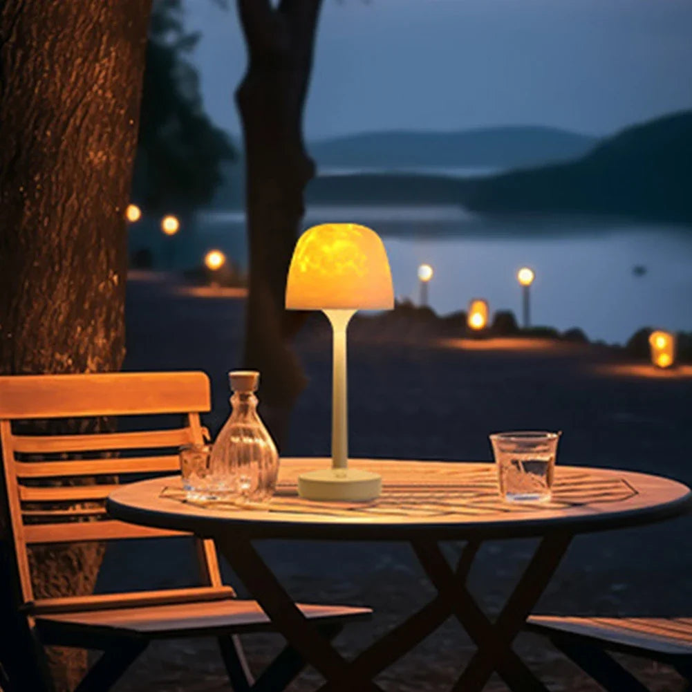 Mehrfarbige LED-Tischlampe | Wiederaufladbar mit Fernbedienung Mivoza Deutschland
