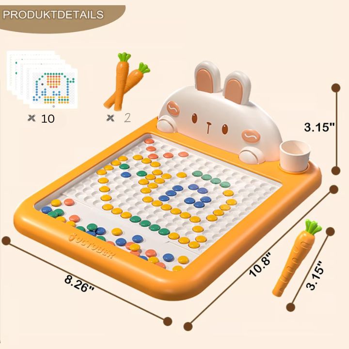 Kreatives Montessori Magnetisches Zeichenbrett – Spaß & Lernspielzeug Mivoza Deutschland