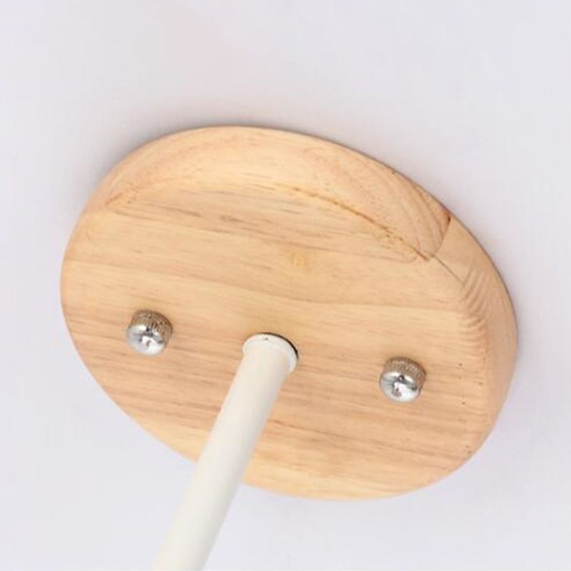 Holz Sputnik Kronleuchter