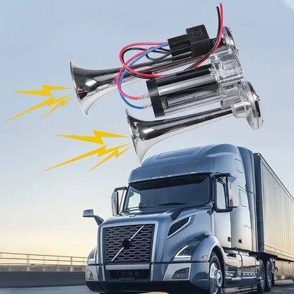 12V Drucklufthupe mit Kompressor – Laut & wetterfest Mivoza Deutschland