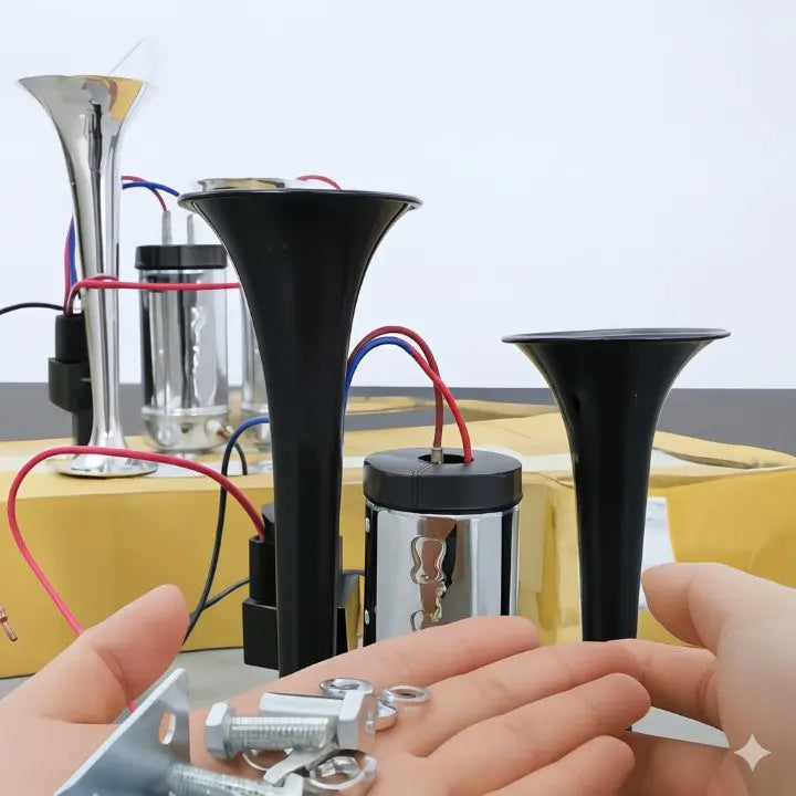 12V Drucklufthupe mit Kompressor – Laut & wetterfest Mivoza Deutschland