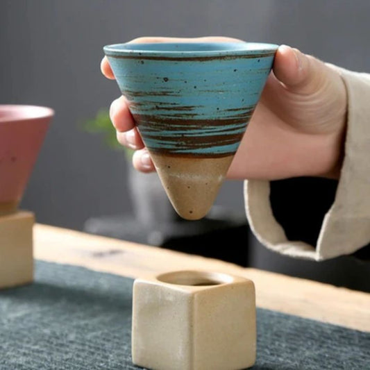 1+1 Gratis | Handgefertigte Japanische Keramiktasse