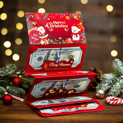 Weihnachts-Geldkuverts – Stilvoll schenken mit festlicher Eleganz (2er-Set)