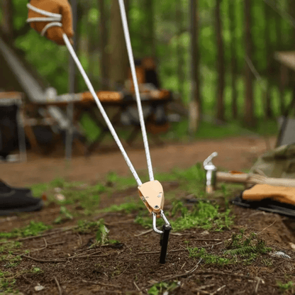 1+1 GRATIS | Winddichtes Outdoor-Seil – 5 m Reflektierendes Nylon mit Karabiner Mivoza Deutschland