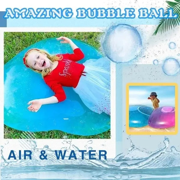 1+1 GRATIS | Aufblasbarer elastischer Bubble-Ball – Mit Wasser befüllbar & springt wie verrückt Mivoza Deutschland
