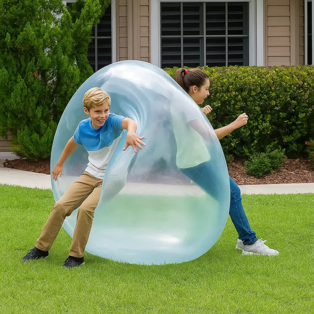 1+1 GRATIS | Aufblasbarer elastischer Bubble-Ball – Mit Wasser befüllbar & springt wie verrückt Mivoza Deutschland