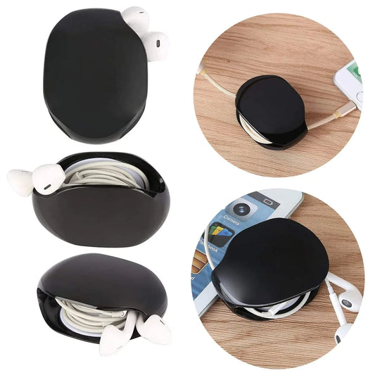 1+1 GRATIS | Automatischer Kabelaufroller – Einziehbarer Organizer für USB & Kopfhörerkabel Mivoza Deutschland
